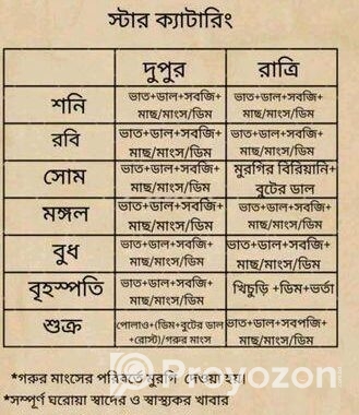 ক্যাটারিং সার্ভিস