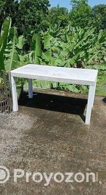 Rfl Caino Dinner Table 6 Seat P/l – White