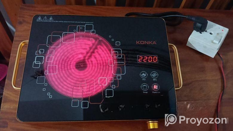 নতুন কারেন্টের চুলা বিক্রি হবে।