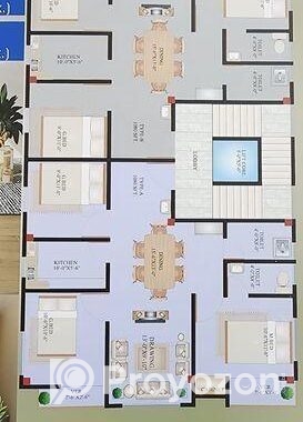 ALL MOST READY FLAT FOR SALE @ 1060 SFT NORTH FACI