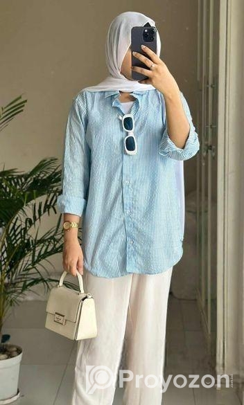 কটন ঘরে বাইরে আরামদায়ক পোশাক