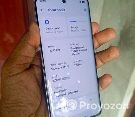 Realme 1 3 Pro 5G 8+8/128 Crv (Used)