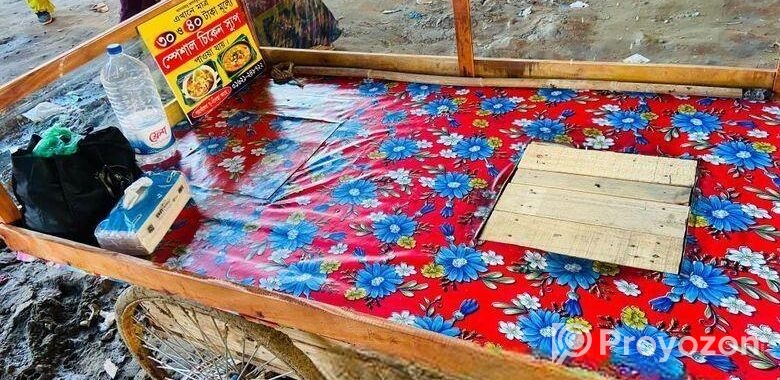 ডাবল চুলা সিস্টেম ফুড কার্ট