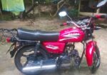 red Zaara motorcycle 2018
