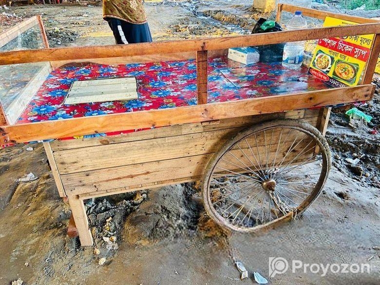 ডাবল চুলা সিস্টেম ফুড কার্ট