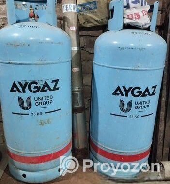 2pcs Empty Gas Cylinder 35kg