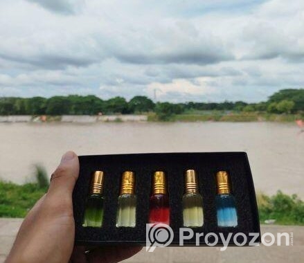 Premium Attar Combo Pack (5 in 1) – Best Gift Set For Men & Wo