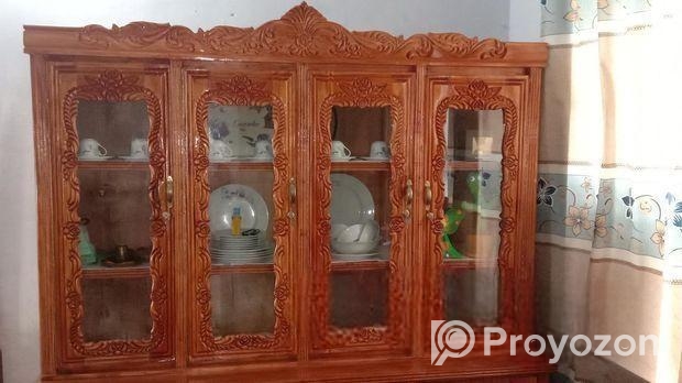 কাঠের ওয়াল শোকেস