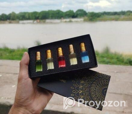 Premium Attar Combo Pack (5 in 1) – Best Gift Set For Men & Wo