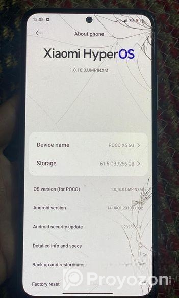 Xiaomi Poco x5 . (Used)