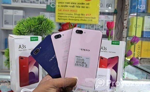 OPPO A3s 6/128GB Full BoX (Used)