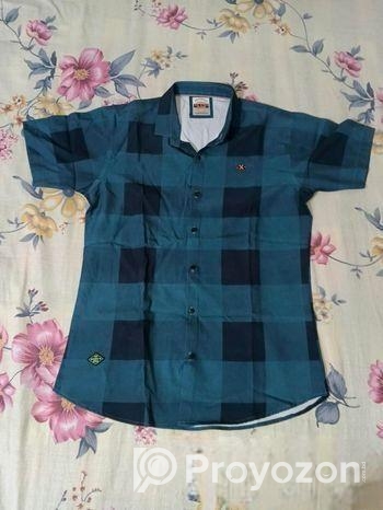 Navy Green Shirt (13-14 Year Old)