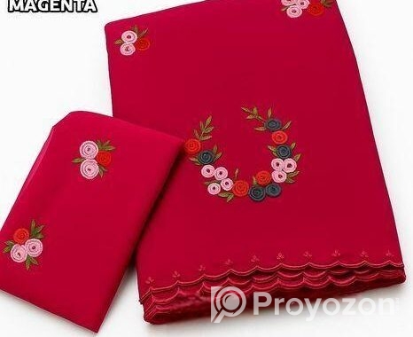 Embroidery Georgette Saree