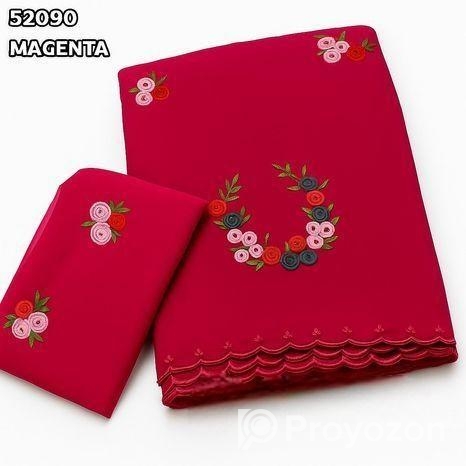 Embroidery Georgette Saree