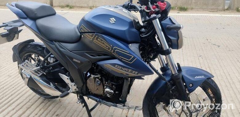 Suzuki Gixxer 250 double disc abs fi 2025