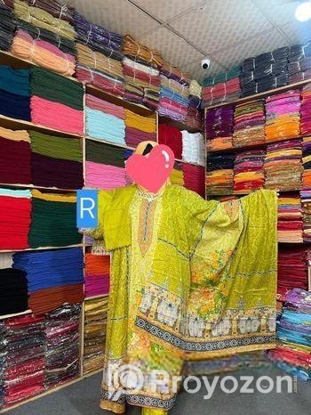 রেডি জমজম সুইস লোন থ্রিপিস।