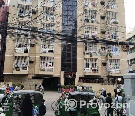 Twin Bed Flat For Sale in Mehedibag with Large Car Parking