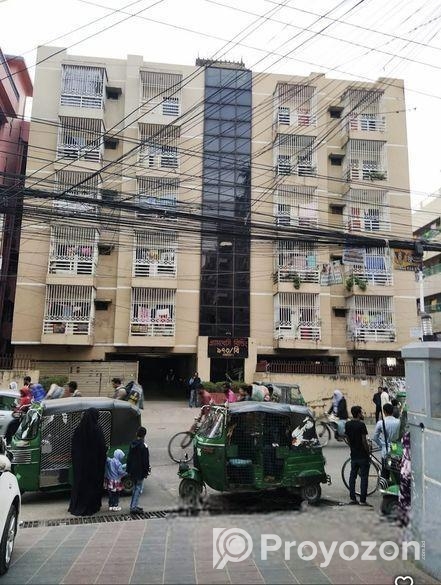 Twin Bed Flat For Sale in Mehedibag with Large Car Parking