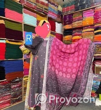রেডি জমজম সুইস লোন থ্রিপিস।