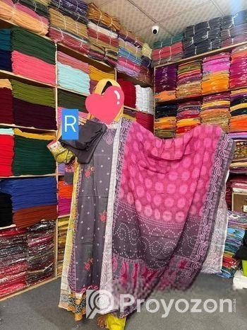 রেডি জমজম সুইস লোন থ্রিপিস।