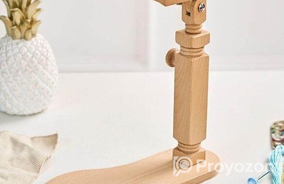 Embroidery Hoop Stand Wooden From