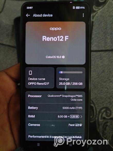 OPPO Reno 12 F (Used)