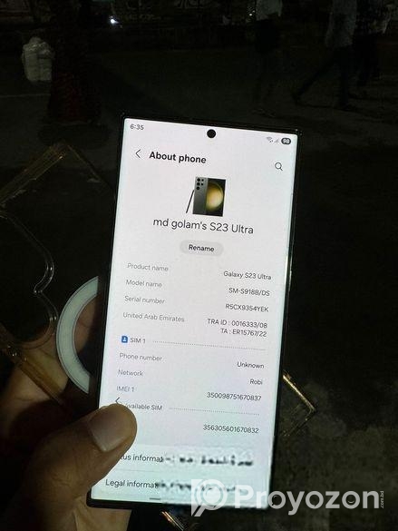 Samsung Galaxy S23 Ultra 12/256 (Used)