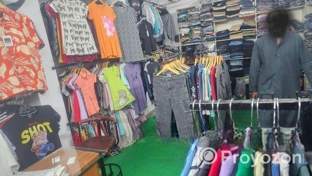 দোকানের মালামাল বিক্রি হবে