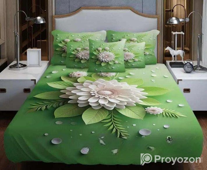 জাদুকরী ডিজাইনের 3d বেডশিট