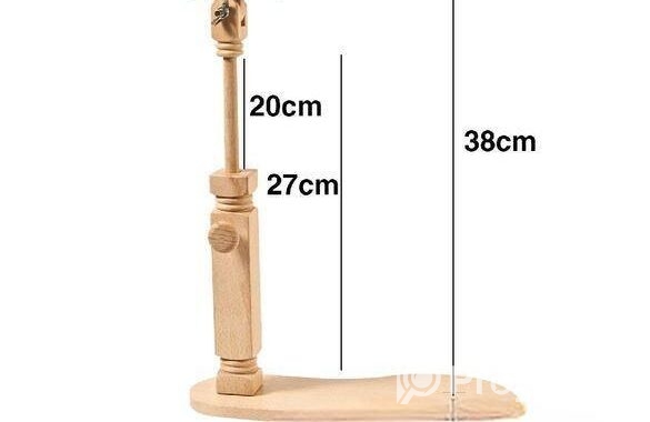 Embroidery Hoop Stand Wooden From