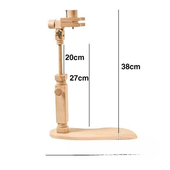 Embroidery Hoop Stand Wooden From