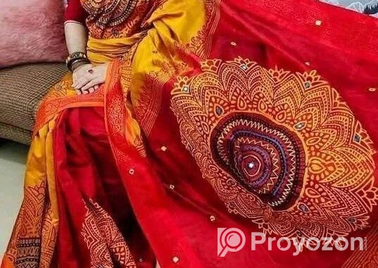 ধুপিয়ান সিল্ক শাড়ি