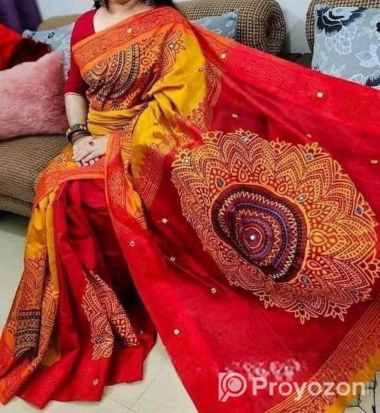 ধুপিয়ান সিল্ক শাড়ি