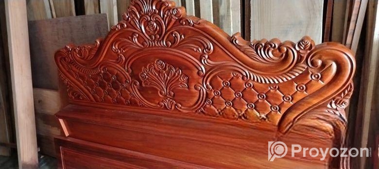 Bed মেহগনি সার কাঠের Premium খাট