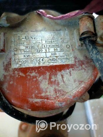 পুকুর শুকানো পাম্প। 3HP