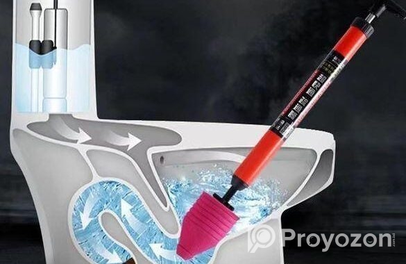 High Pressure Toilet Cleaning