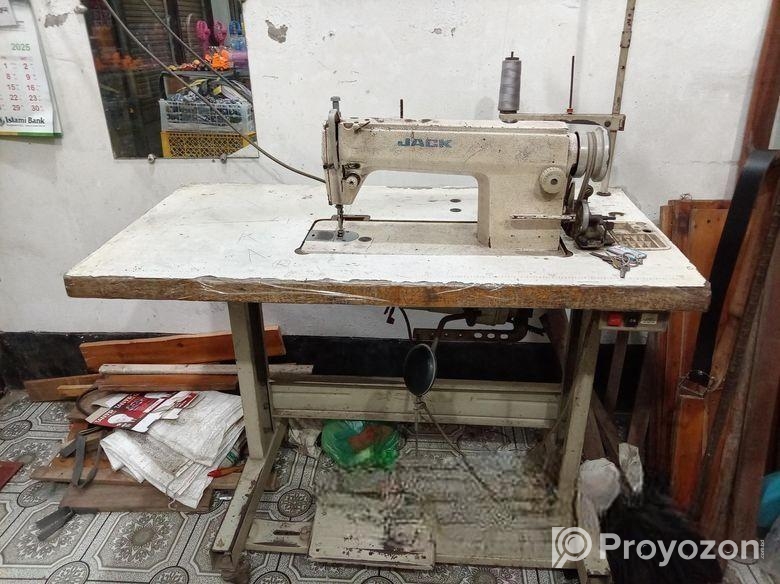 “Jack ব্র্যান্ড হেভি ডিউটি সেলাই মেশিন (টেবিলসহ)”