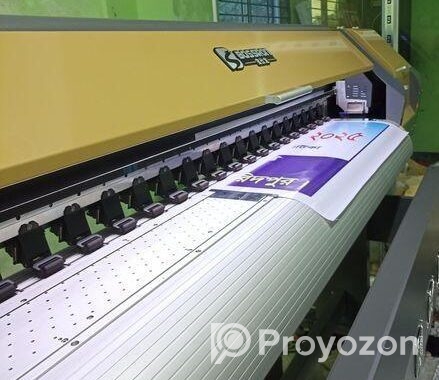 Bossron Eco solvent machine/ ডিজিটাল ব্যানার-মিডিয়া প্রিন্টার