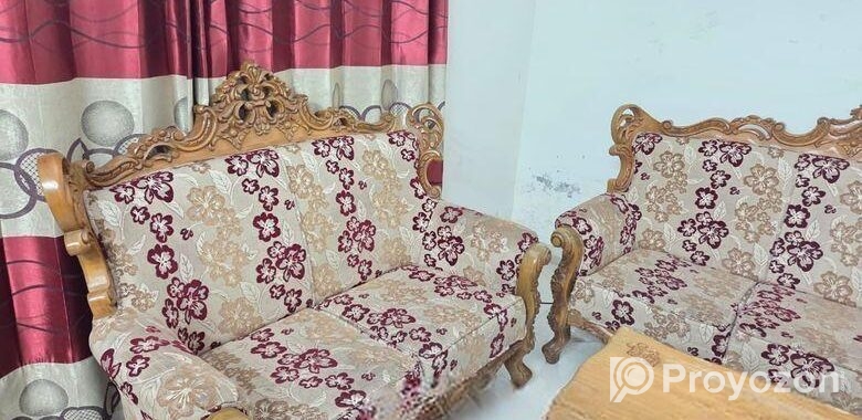 Full Set Victorian Sofa With Coffee Table and Cover Free!!