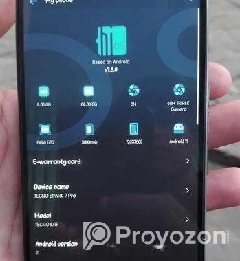 Tecno Spark 7 Pro 4/64 (Used)