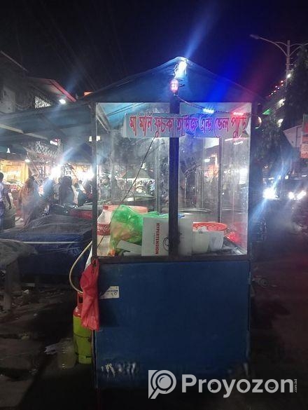 এই ঝাল মুড়ির গাড়িটি বিক্রি করা হবে