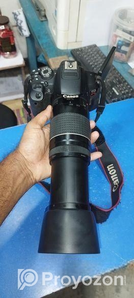Canon Kiss X7i Camera with Ef 75-300 F/4-5.6 Lens