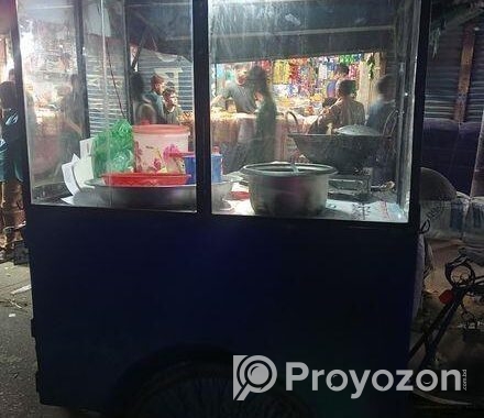 এই ঝাল মুড়ির গাড়িটি বিক্রি করা হবে
