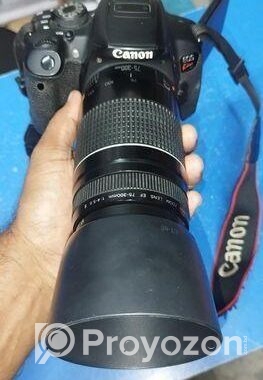 Canon Kiss X7i Camera with Ef 75-300 F/4-5.6 Lens
