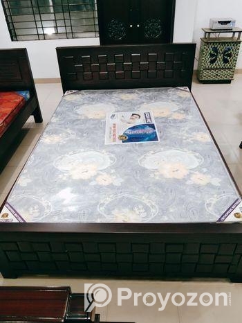 লেকার প্রসেসিং উড খাট কুইন সাইজ