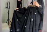 Premium Party Borkha with hijab