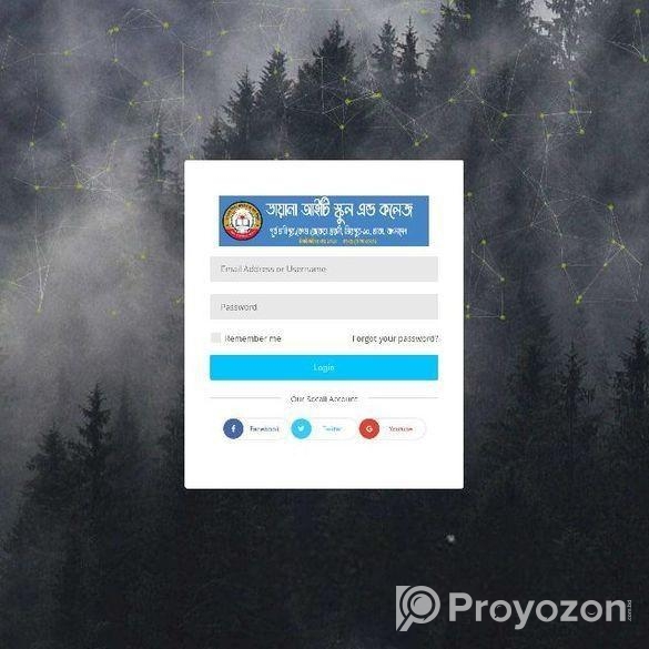 School/College Website with software