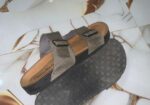 Suede leather arizona sandal (new )