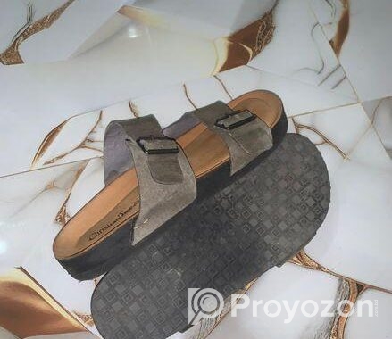 Suede leather arizona sandal (new )