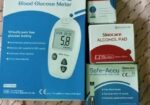 ডায়বেটিস মাপার মেশিন।